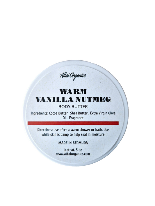 'Warm Vanilla Nutmeg' Body Butter