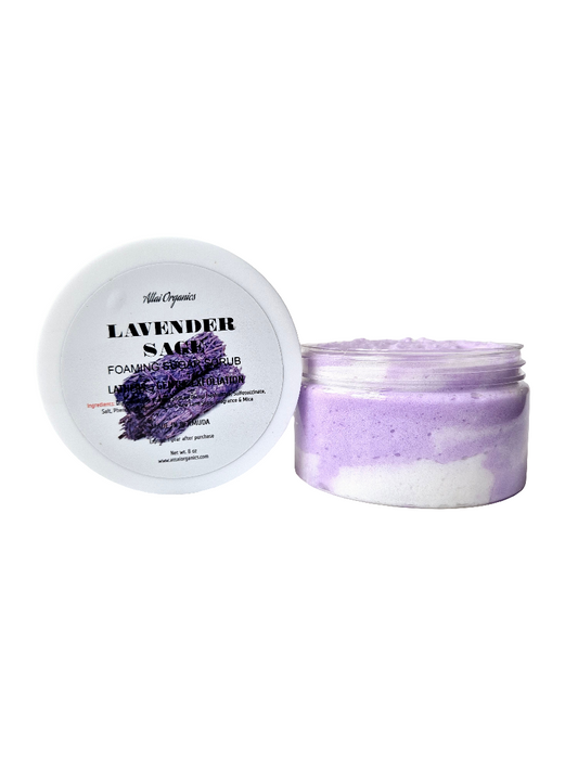 ' Lavender Sage ' Foaming Sugar Scrub