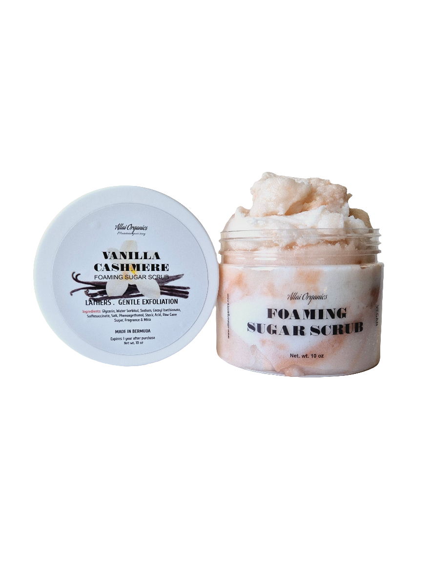 ‘Vanilla Casmere’ Foaming Sugar Scrub