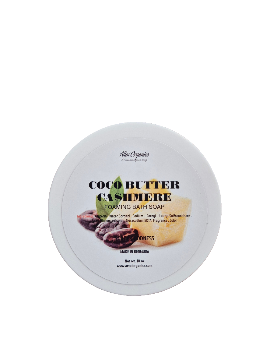 ' Coco Butter Cashmere ' Foaming Bath Soap