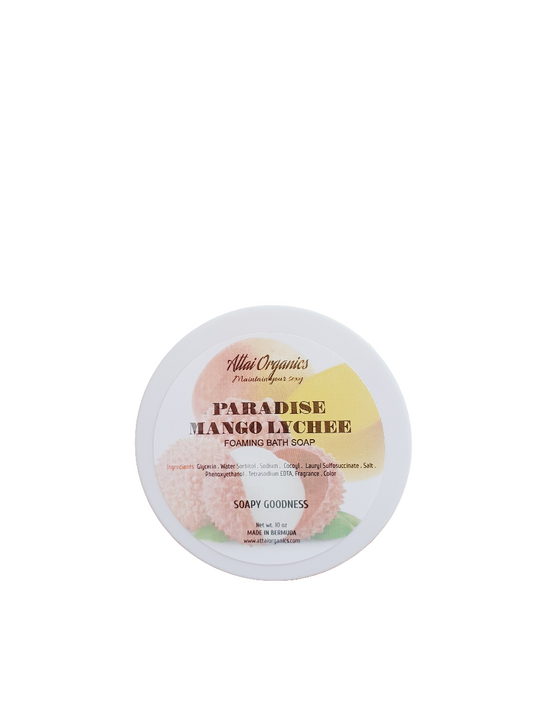 'Paradise Mango Lychee’ Foaming Bath Soap