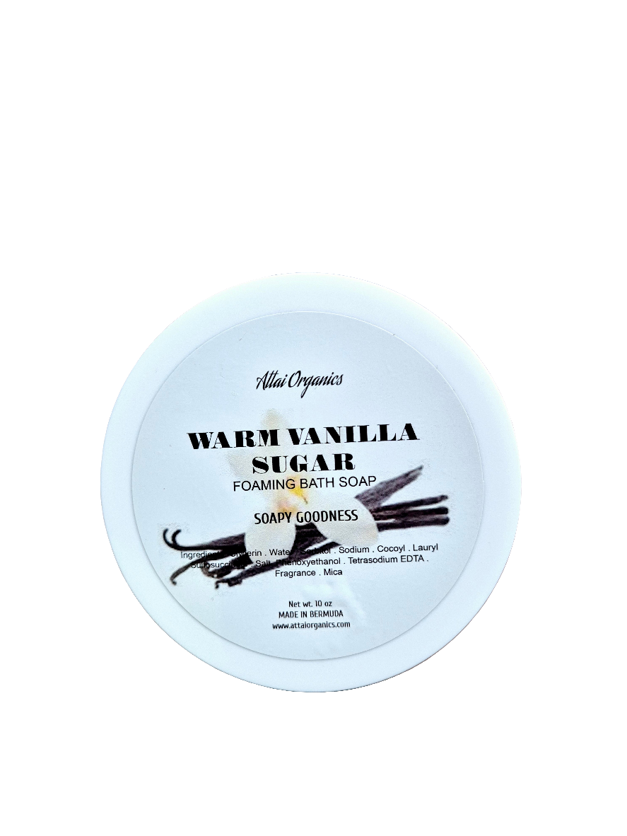 ' Warm Vanilla Sugar ' Foaming Bath Soap