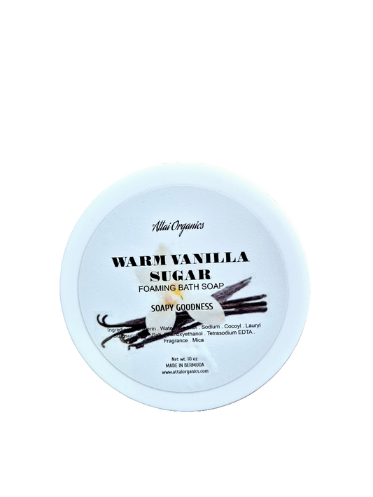 ' Warm Vanilla Sugar ' Foaming Bath Soap