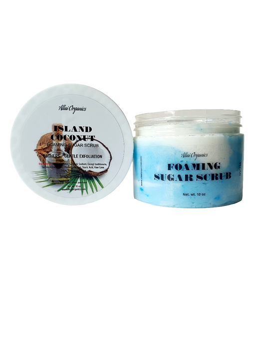 ‘Island Coconut’ Foaming Sugar Scrub