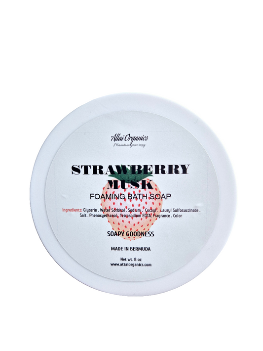 ' Strawberry Musk ' Foaming Bath Soap