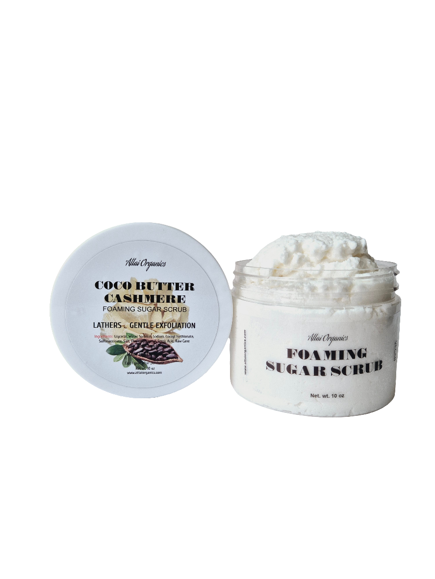 ' Coco Butter Cashmere ' Foaming Sugar Scrub