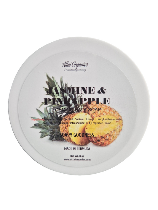' White Jasmine & Pineapple ' Foaming Bath Soap
