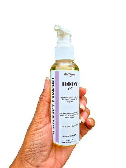 ' Coconut Lavender ' Body Oil