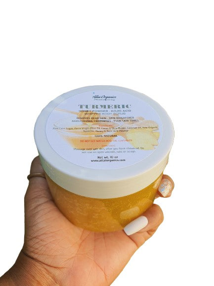 ‘Turmeric . Honey Powder . Kojic Acid’ Whipped Body Scrub