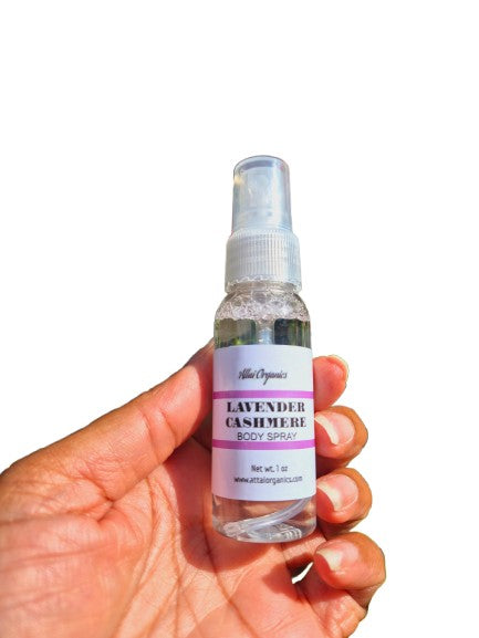 ' Lavender Cashmere ' Mini Body Spray