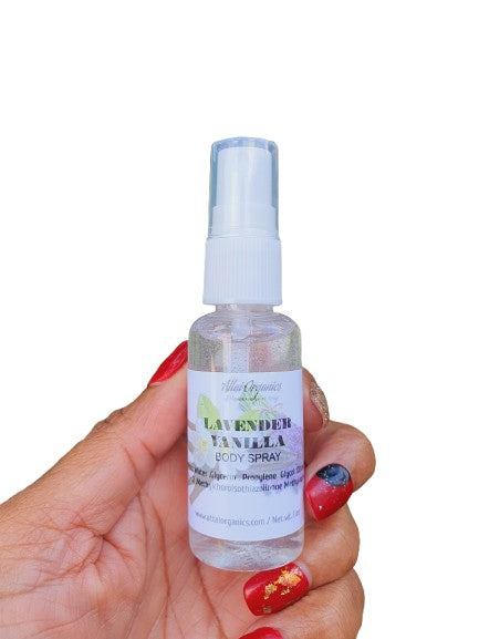 'Lavender Vanilla' Mini Body Spray