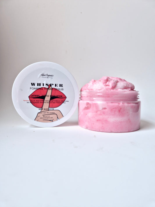 ' Whisper ' Foaming Sugar Scrub