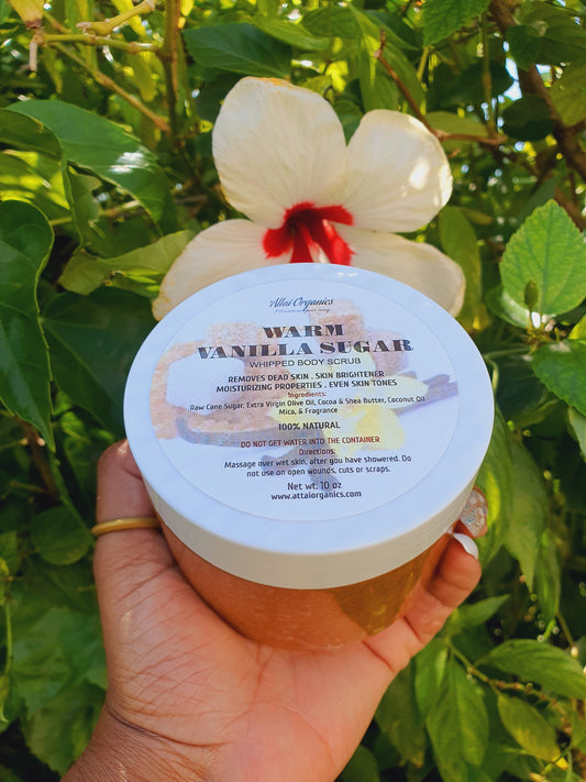 ‘Warm Vanilla Sugar’ Whipped Body Scrub