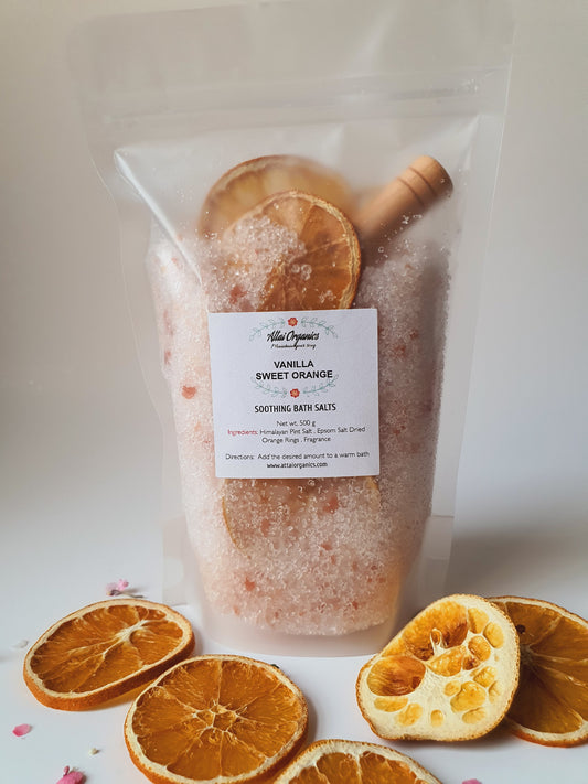 ' Vanilla Sweet Orange' Bath Salts