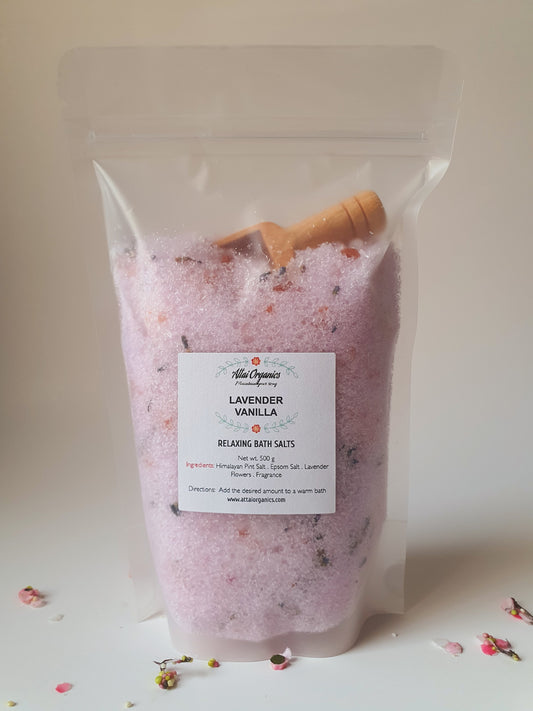 Lavender Vanilla Bath Salts