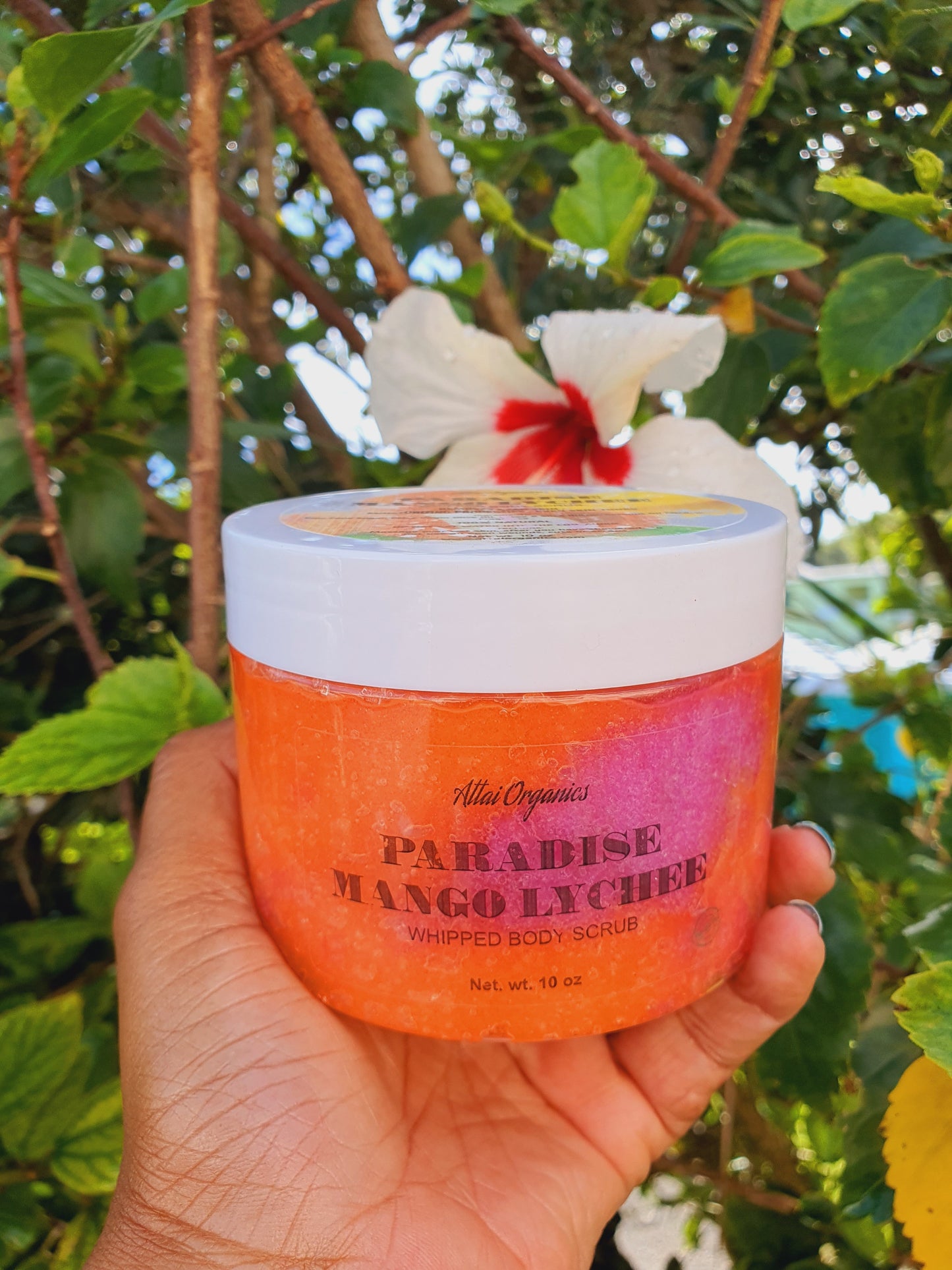 ‘Paradise Mango Lychee’ Whipped Body Scrub