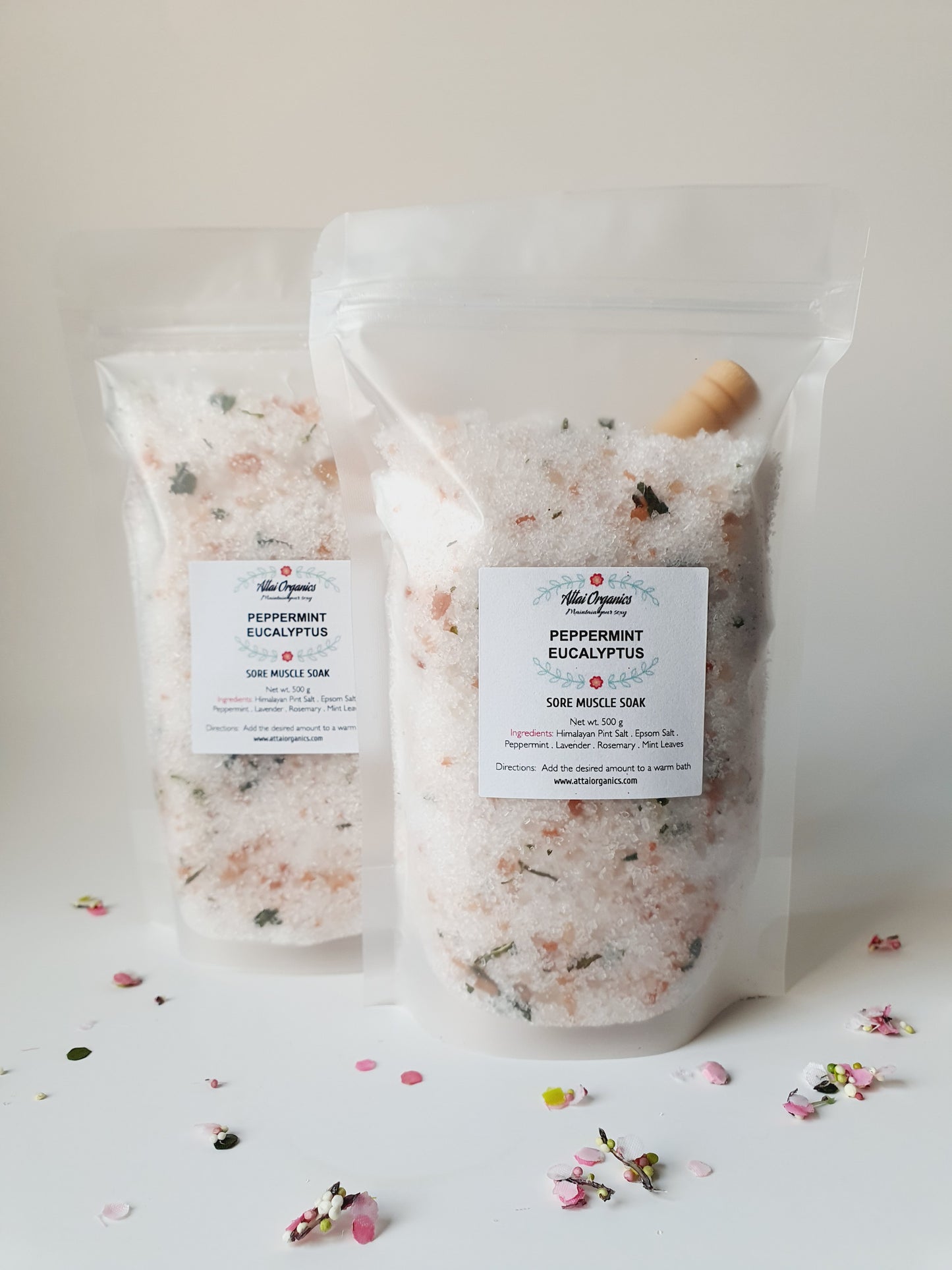 Peppermint Eucalyptus  Bath Salts