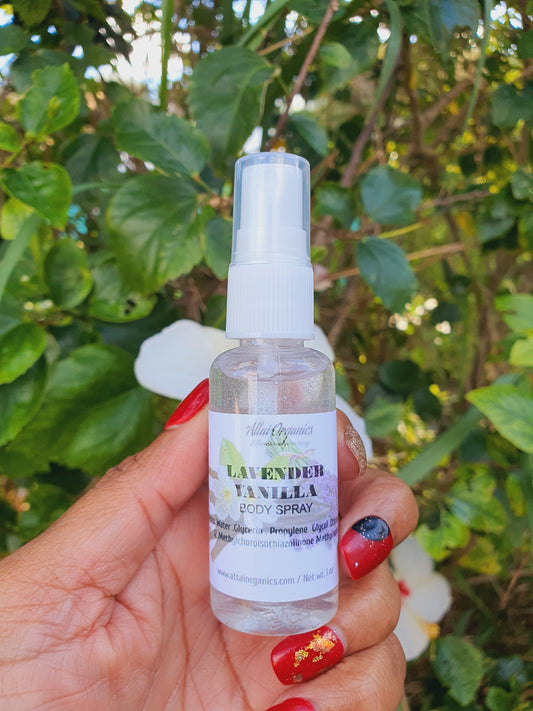 'Lavender Vanilla' Mini Body Spray